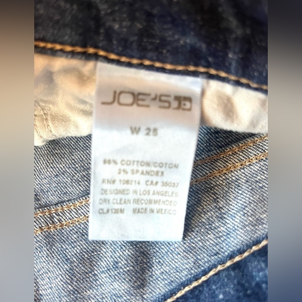 Joe’s Jeans Women’s Quality Distressed Blue Jeans Size 25 - Picture 6 of 13